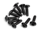 #MV22047 Round Head Self-Tapping Screw M3x10mm (10Pcs)