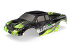 Blackzon Warrior Bodyshell (Black/Green) #540076