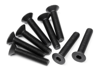 #100557 Flat Head Screw M3X16Mm (Hex Socket/8Pcs)