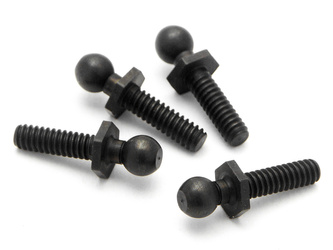 #86191 Ball 4.3X20Mm (4-40/Black/4Pcs)