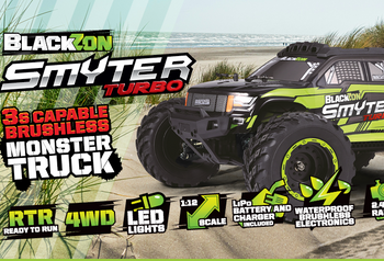 #540251 Smyter MT Turbo 1/12 4WD 3S Brushless - Green
