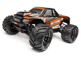 #115510 Trimmed And Painted Bullet Flux Mt Body (Black)