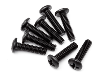 #MV25035 Button Head Screw M3x12 (8pcs)