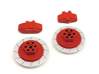 #33450 E10 Brake Disc & Caliper Set (Red)