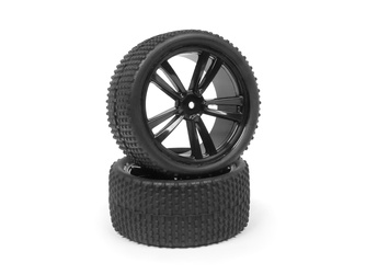 #150086 MOUNTED WHEEL AND TYRE SET (XB/REAR/2PCS)