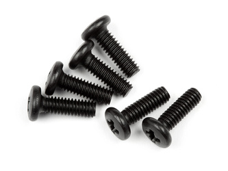 #MV28035 Button Head Screw M2.5 x 8mm 6Pcs