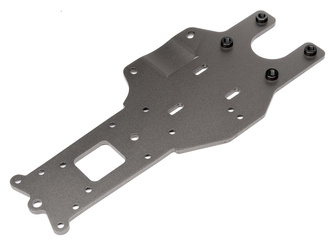 #102169 Rear Chassis Plate (Gunmetal)