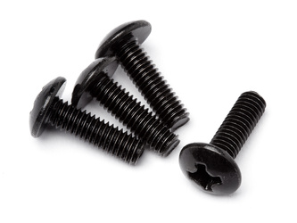 #MV22633 BUTTON HEAD SCREW M3X10MM (4PCS) (STRADA EVO XT)