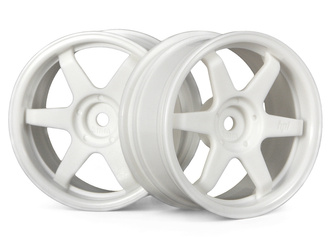 #3840 Te37 Wheel 26Mm White(3Mm Offset)