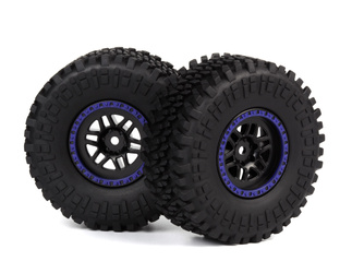 #150735 Assembled Wheel & Tyre (Blue/2pcs)