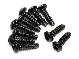 #94354 Tp. Button Head Screw M3X10Mm (Hex Socket/10Pcs)