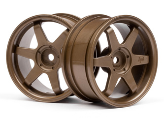 #3843 Te37 Wheel 26Mm Bronze (3Mm Offset)