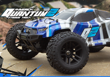 Samochód zdalnie sterowany RC #150402 Quantum2 XT 1/10th Stadium Truck - Blue Model Auto RC