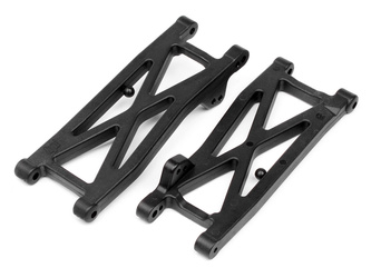 #100410 Graphite Rear Suspension Arm Set (Firestorm)