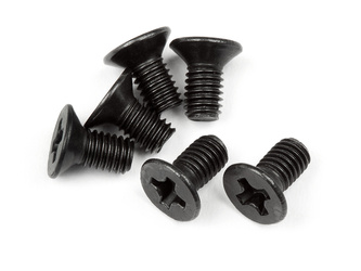 #MV28037 Flat Head Screw M3 x 6mm 6Pcs