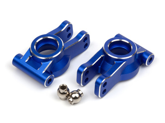 #150489 Aluminium Rear Hub Set (Blue/2pcs)