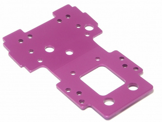 #86067 Bulkhead Lower Plate 2.5Mm (Purple)