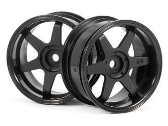 #3846 Te37 Wheel 26Mm Black (6Mm Offset)
