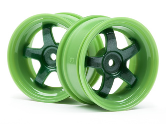 #111090 Work Meister S1 Wheel Green (3Mm Offset/2Pcs)