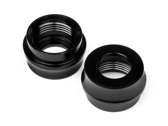 #67529 Big Bore Shock Bottom Cap _Black/2Pcs_