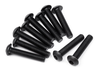 #100560 Button Head Screw M3X16Mm (Hex Socket/10Pcs)