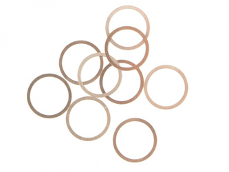 #Z891 Washer 10X12X0.1Mm (Copper/10 Pcs)