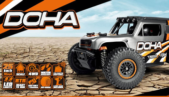 #150702 Maverick Doha 1/20 4WD Electric Truck - Orange