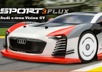 Samochód zdalnie sterowany RC #160202 Sport 3 Flux Audi e-tron Vision GT Model Auto RC