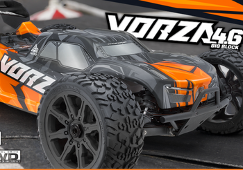 Samochód zdalnie sterowany RC #160180 Vorza Truggy Nitro Model Auto RC
