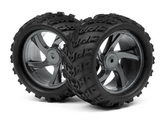 #MV28055 1/18 MONSTER TRUCK WHEEL & TYRE ASSEMBLY (ION MT)