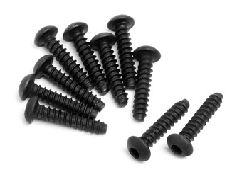 TP. BUTTON HEAD SCREW M3x14mm (10pcs) #94361