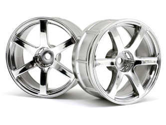 LP29 WHEEL YOKOHAMA AVS MODEL T6 CHROME (2pcs) #33465