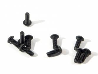 BUTTON HEAD SCREW M3x8mm (HEX SOCKET/10pcs) #Z352