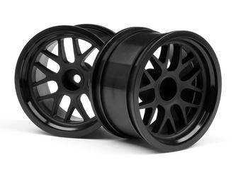 #109156 BBS Spoke Wheel 48X31mm Black (9mm Offset/2pcs)