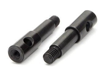 FRONT AXLE (2PCS)(NITRO RUSH)