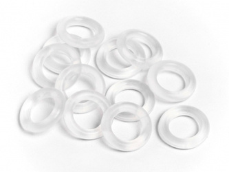 O-RING P6 (6x2mm/CLEAR/12pcs) #86927