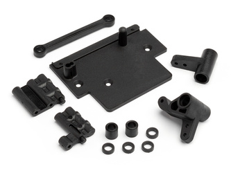 #101662 Bullet Flux Esc Plate And Steering Bellcrank