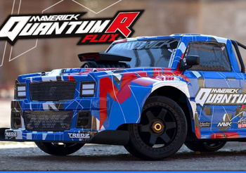#150312 QuantumR Flux 4S 1/8 4WD Race Truck - Blue/Red