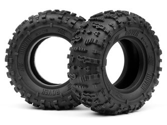#67913 Rover 1.9 Tire (Red/Rock Crawler/2Pcs)