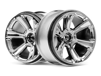 #115324 6-Shot Mt Wheel (Chrome/2Pcs)