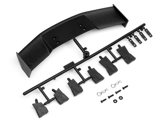#85288 Gt Wing Set (Type D/10Th Scale/Black)