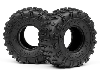 #67918 Sedona Tire (White/Rock Crawler/2Pcs)