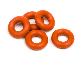 SILICONE O-RING P-3 (RED/5pcs) #6819