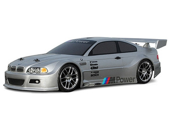 BMW M3 GT PAINTED BODY (SILVER/200mm)