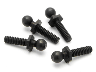 Ball 4.3X20Mm (4-40/Black/4Pcs) #86191