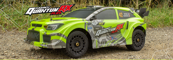 Maverick QuantumRX FLUX 1/8 4WD Brushless Rally Car Green #150631