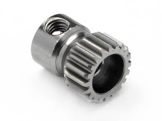 PINION GEAR 20 TOOTH ALUMINUM (64 PITCH/0.4M)