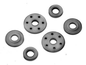 SHOCK PISTON 6 HOLES. ROD GUIDE AND SPACER (1.1MM/