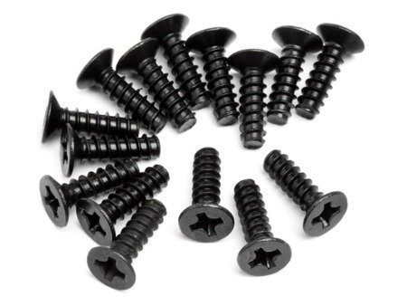 Countersunk Cross Head Self-TapScrew M3x10mm 15Pcs #MV22052