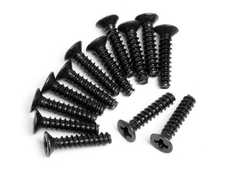 Countersunk Cross Head Self-TapScrew M3x14mm 13Pcs #MV22053